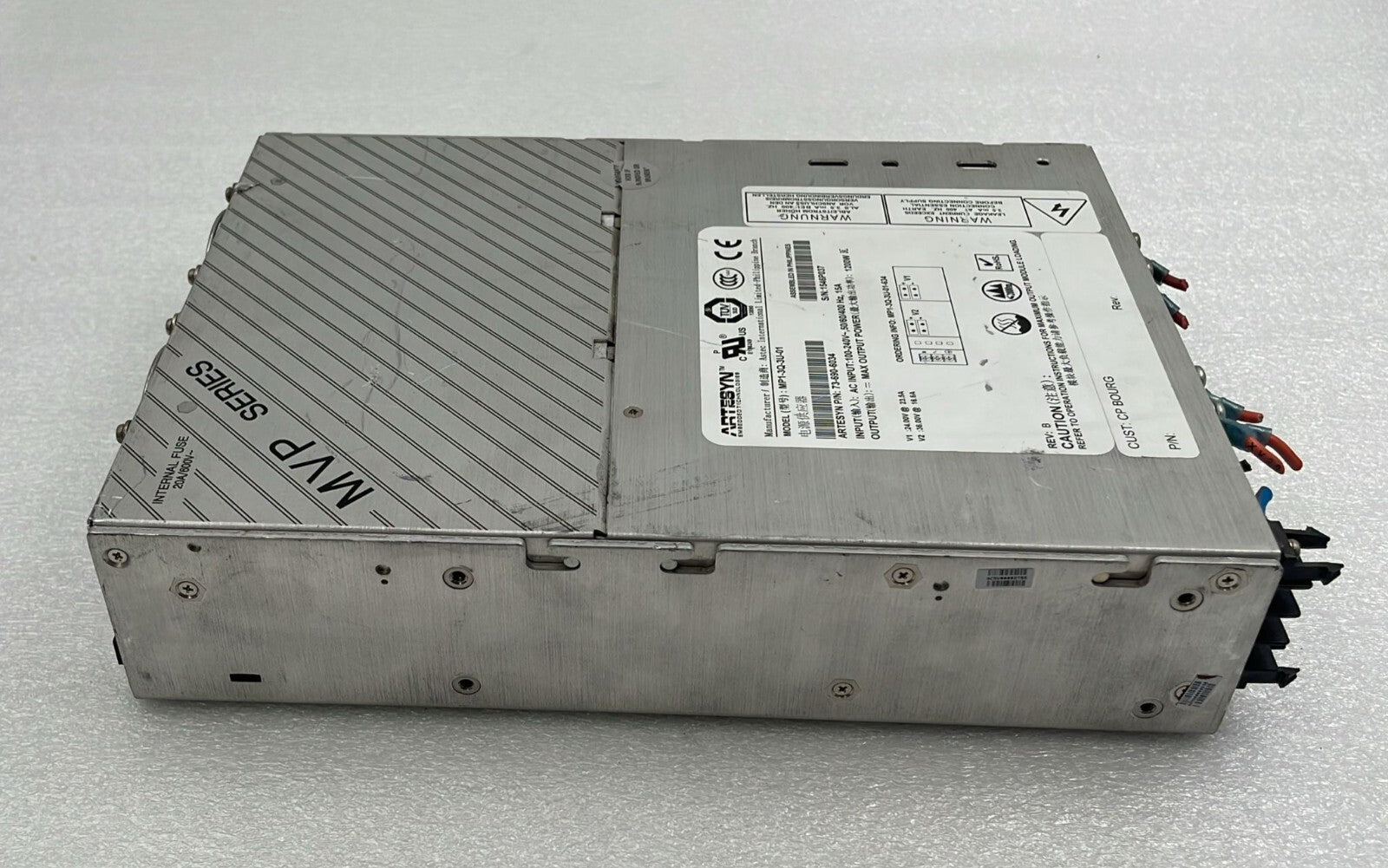 ARTESYN MVP MP1-3Q-3U-01 Modular Power Supply 73-690-6034