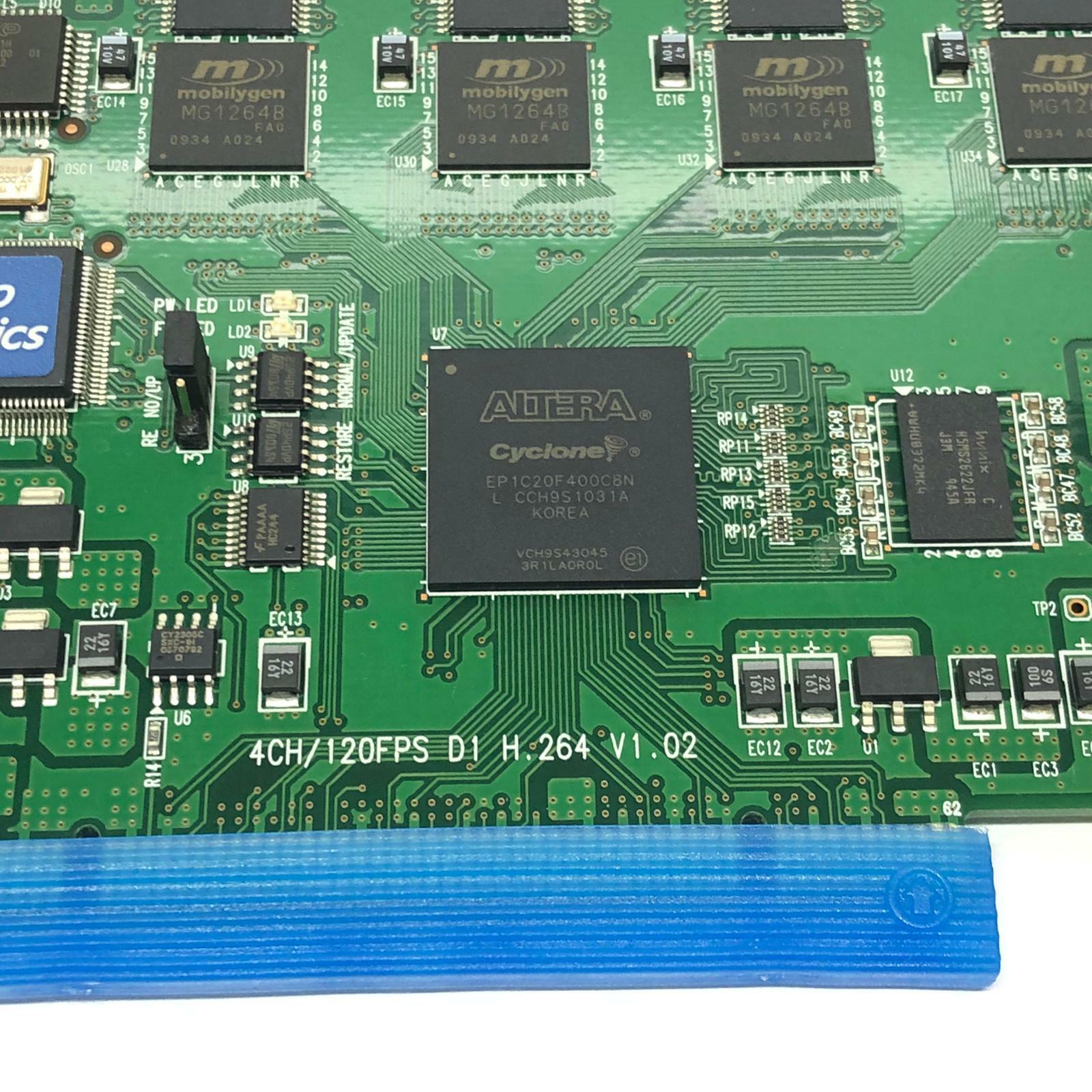 NUUO Video analytics 4CH 120/120FPS H.264 DVR CAPTURE BOARD Real Time