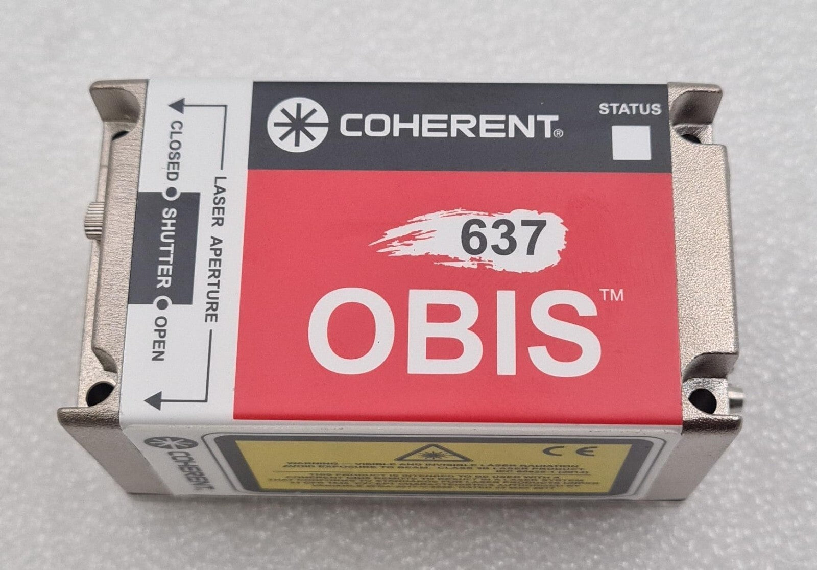 COHERENT OBIS 637 Laser Head 1196625 Rev. AB 639nm 140-180mW