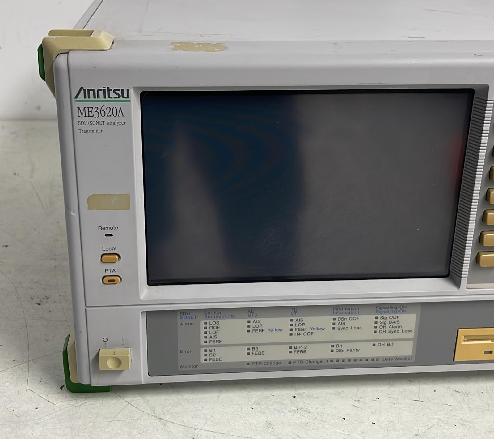 Anritsu ME3620A SDH / Sonet Analyzer Receiver