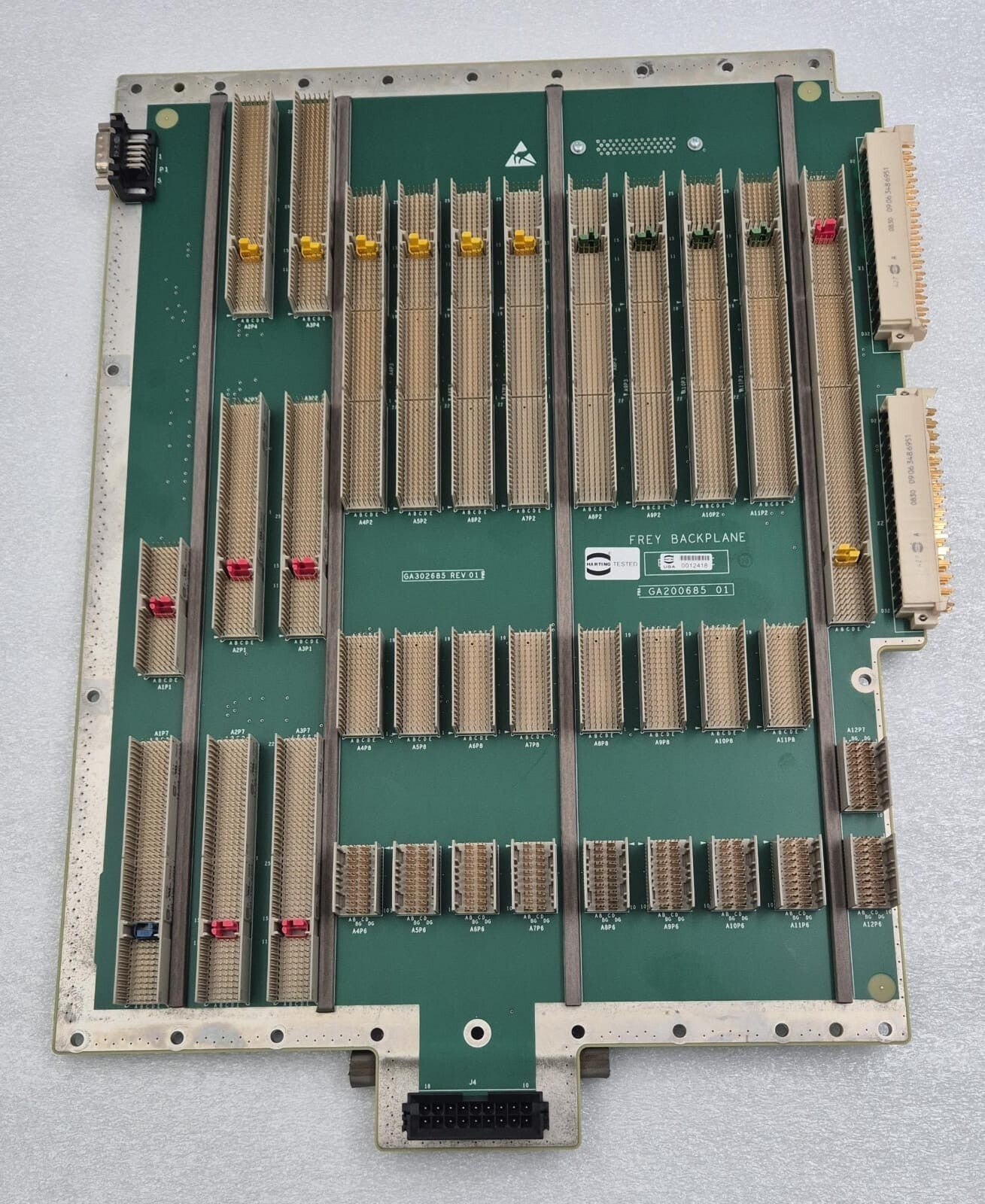 GE LOGIQ Vivid E9 FREY backplane board GA302685 PCB module