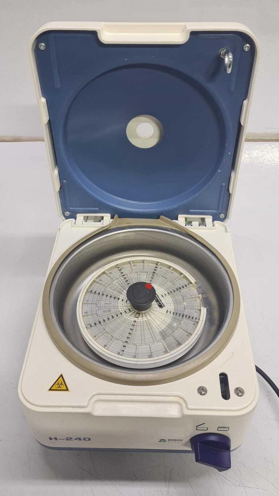 BOECO Hematocrit H-240 Laboratory Centrifuge 2104-13 208-240V 13000 rpm