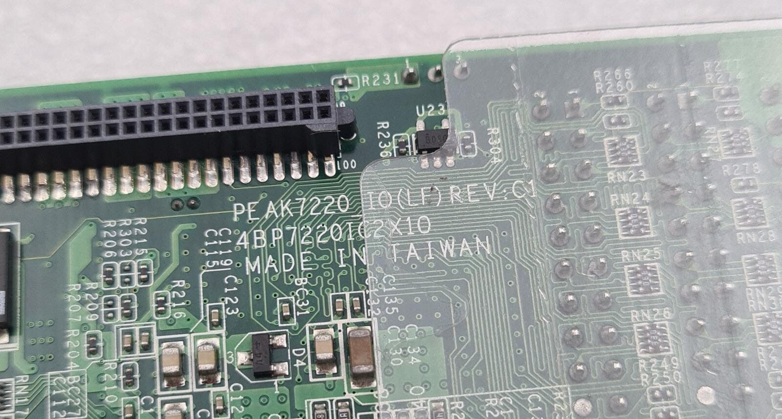 Nexcom PEAK7220_IO (LF) REV. C1 4-Port USB Board 4BP7220IC2X10 for PEAK7220VL2G