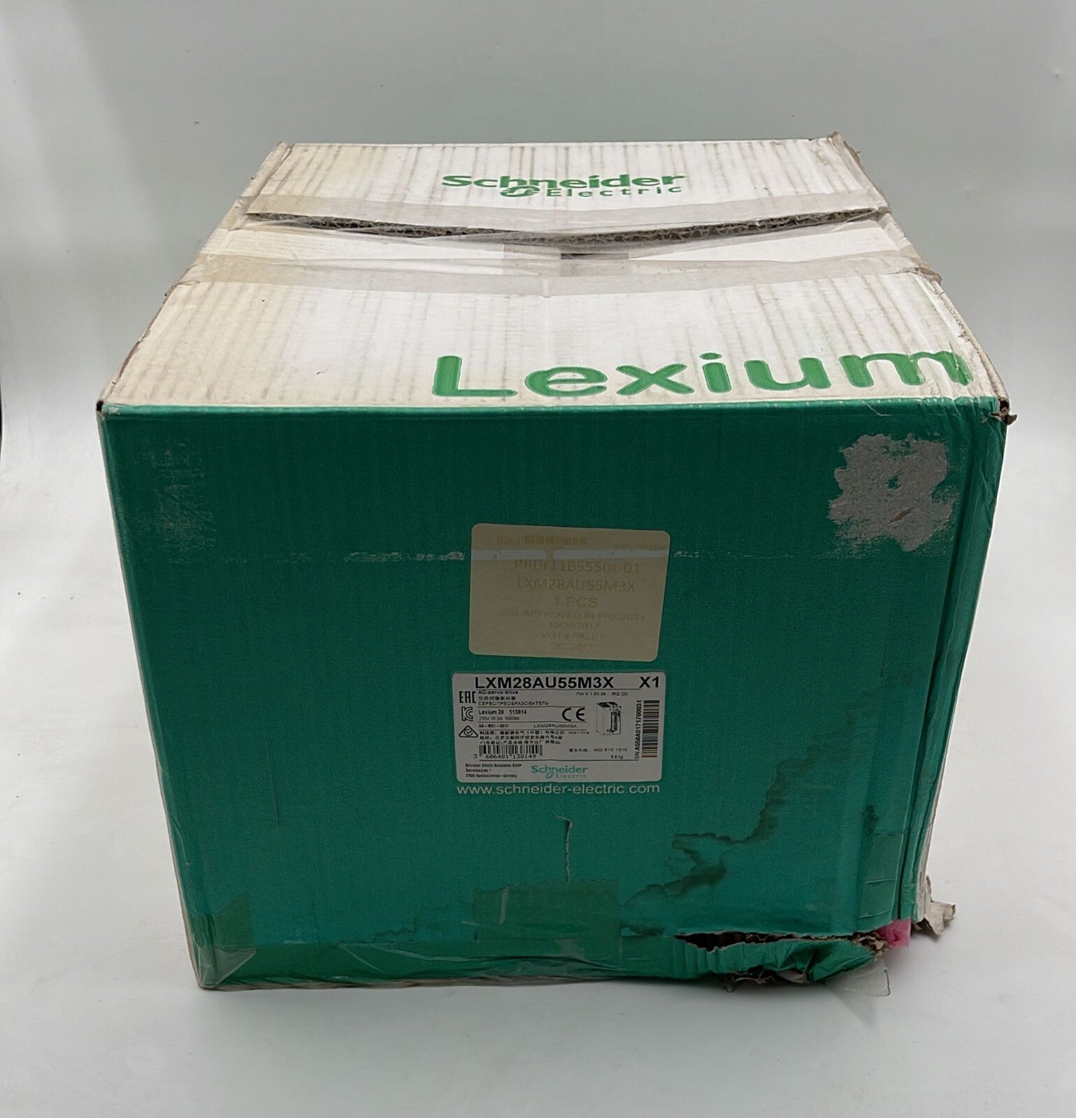 Schneider Electric Lexium 28 LXM28AU55M3X 113814 AC Servo Drive 5500kW 230V
