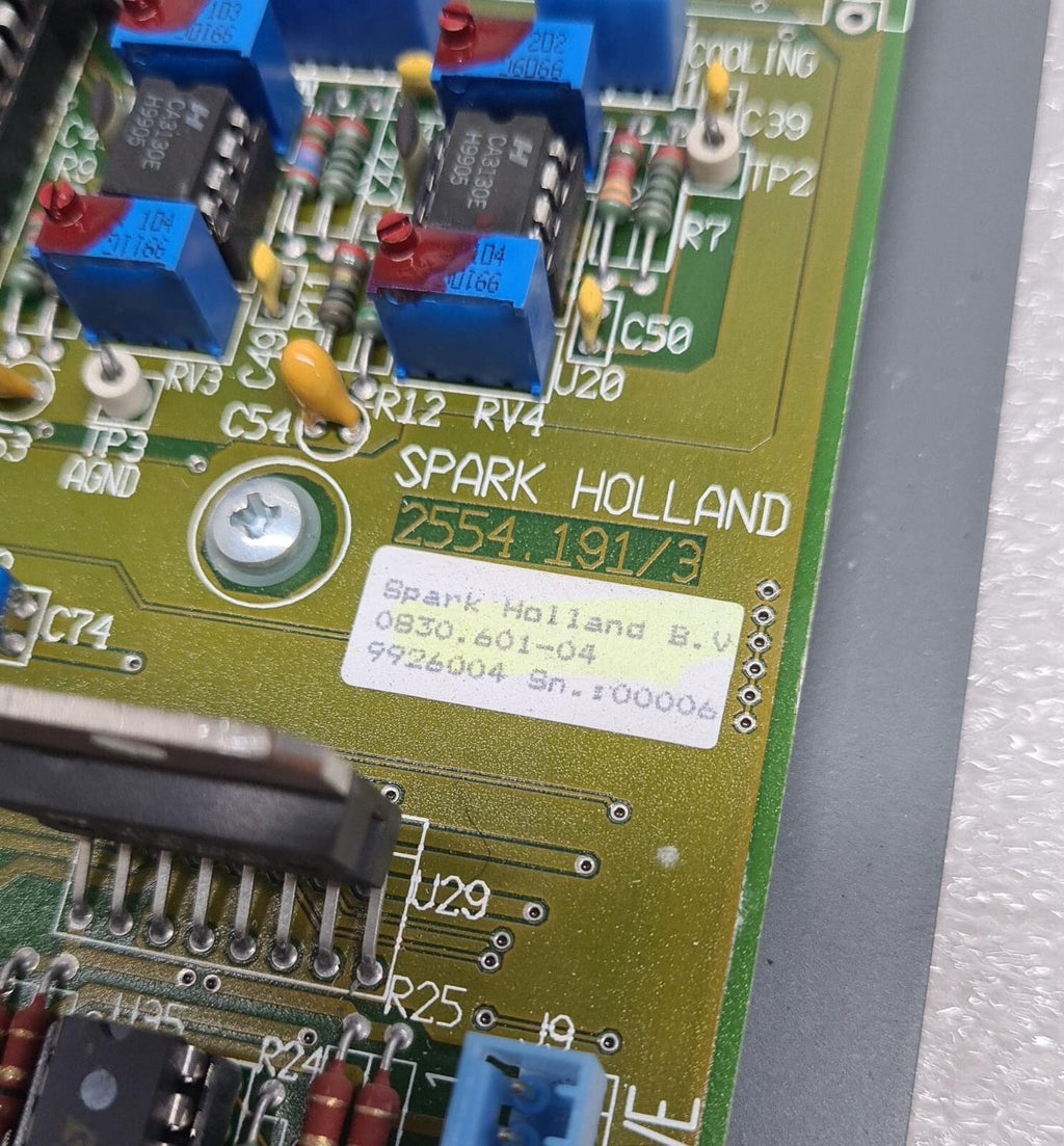 SPARK HOLLAND 0830.601-04 Main Board 9920 PN 2554.191/3