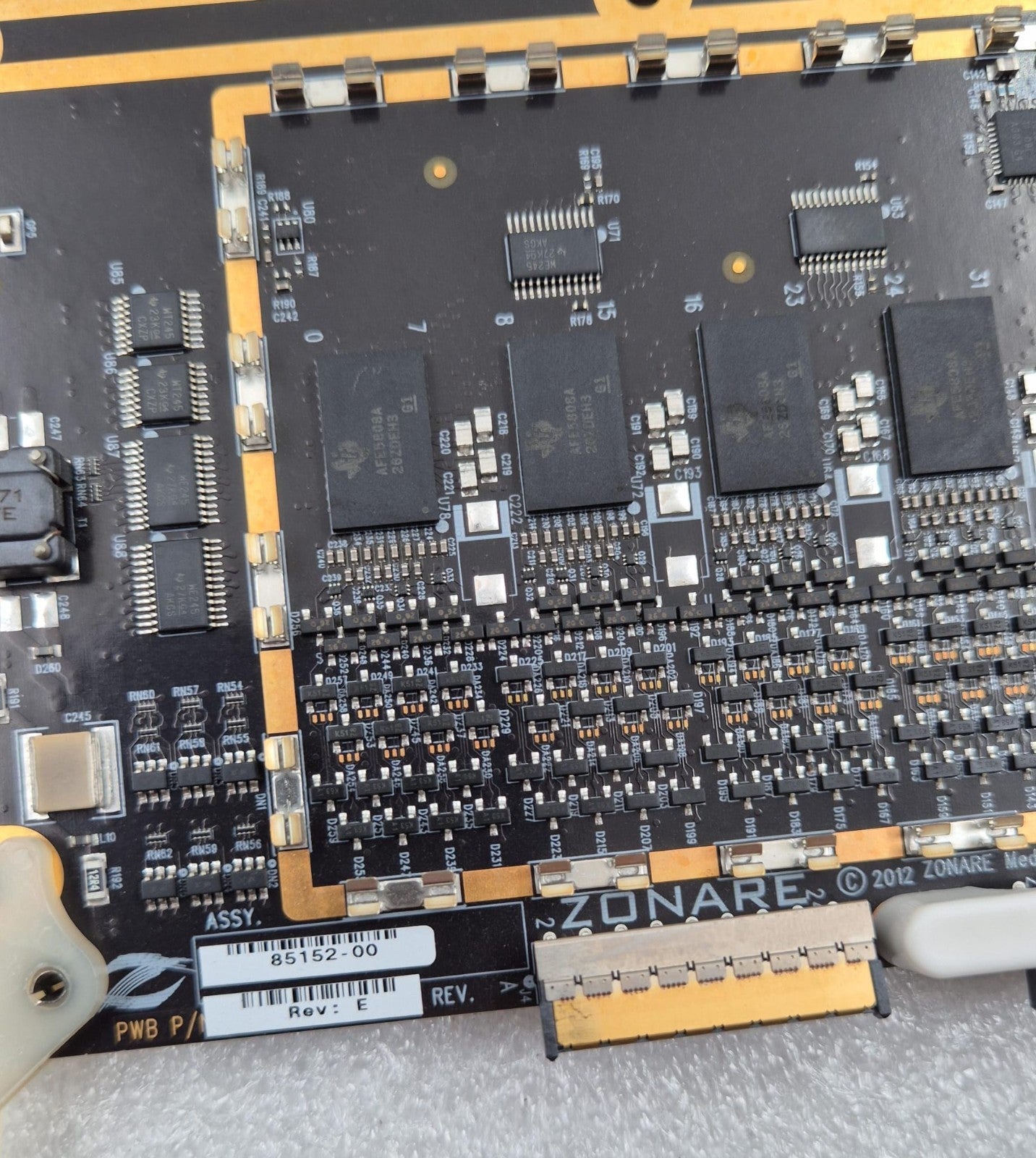 Zonare Ultrasound G3 RECEIVER Board 85152-00 85131-00 85146-00