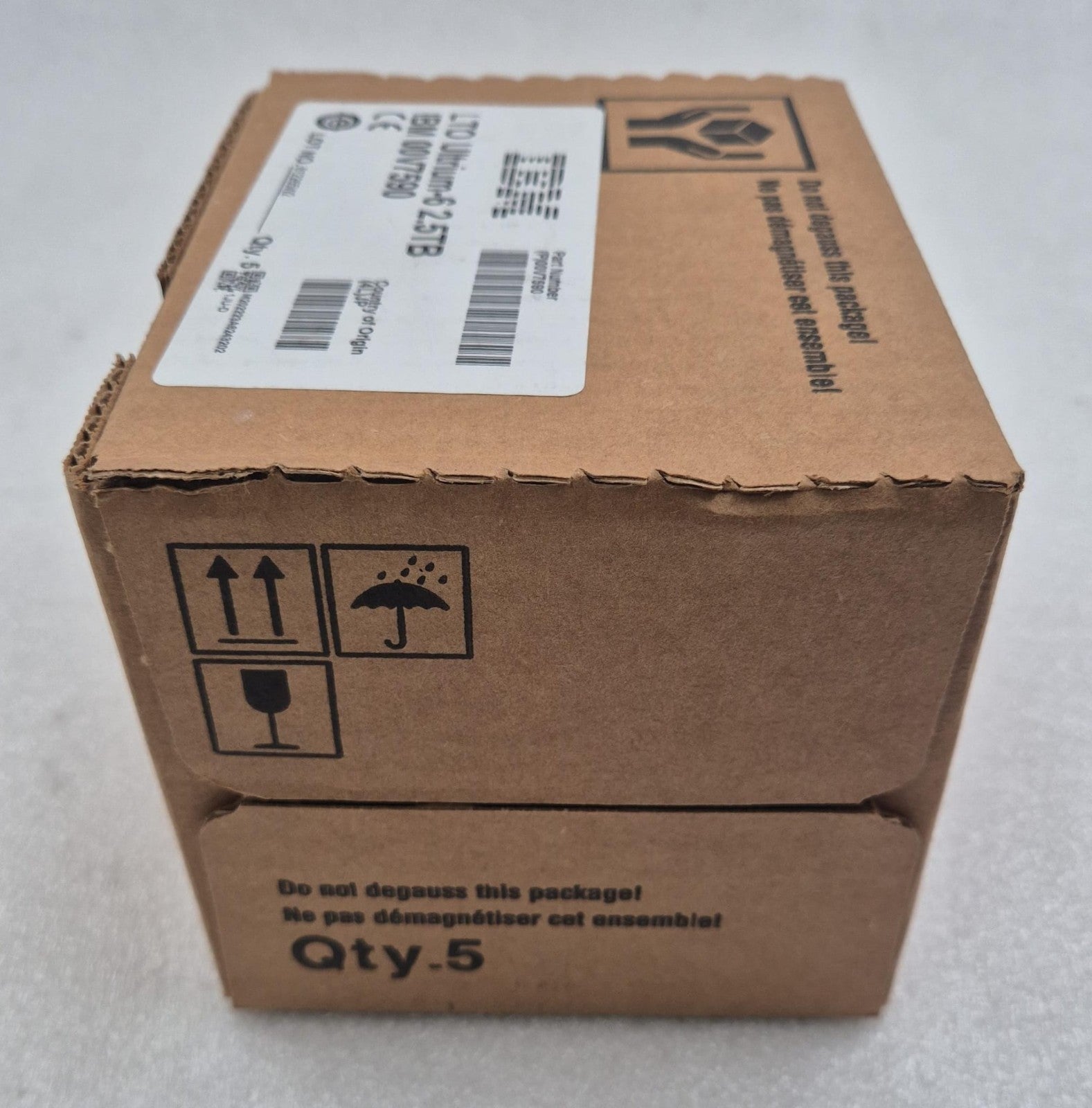 [LOT 5] *NEW* IBM LTO Ultrium-6 2.5TB 00V7590 TAPE CARTRIDGE DATA STORAGE BACKUP