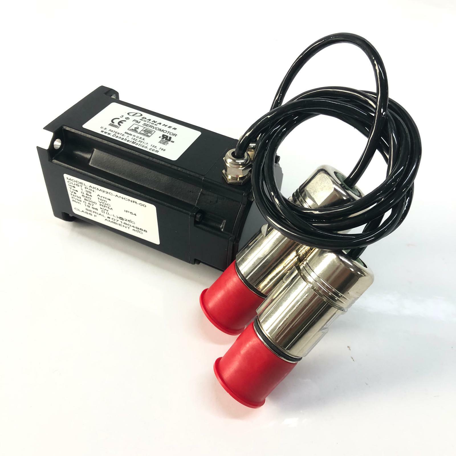 New - Danaher AKM22C-ANCNR-00 PM Servo Motor Servomotor