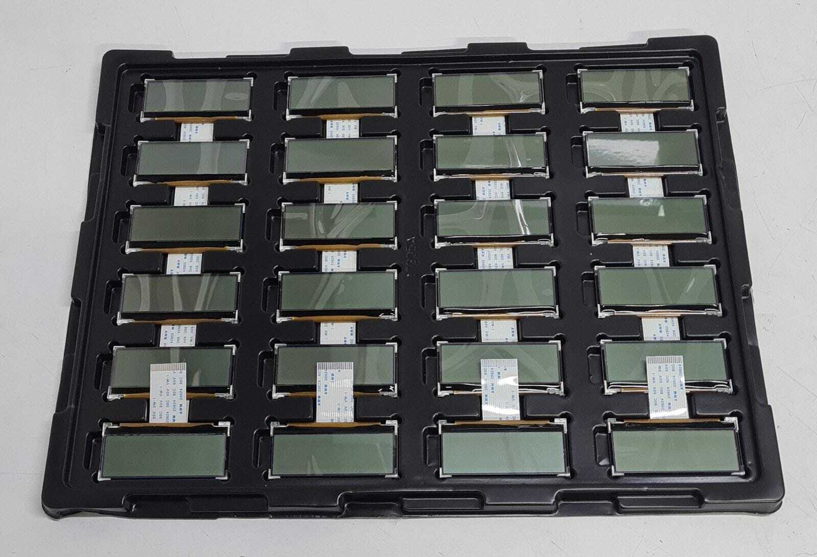 [LOT OF 24] TRNS122X32NEWCSTMVER LCD Display Module 122x32 Pixel AWM 20624 VW-1