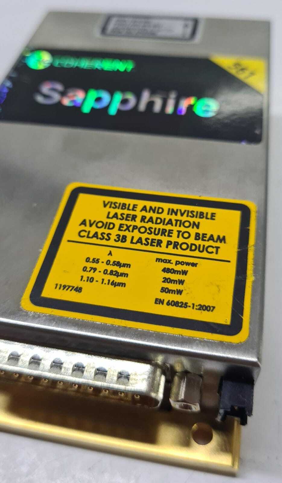 COHERENT Sapphire 561- 50 CW Continuous Wave Laser Head 1137501 - OEM