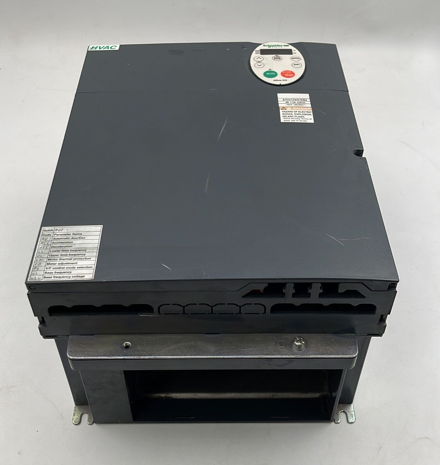 Schneider Electric HVAC Altivar ATV212HD15N4 AC Drive 15kW 20HP