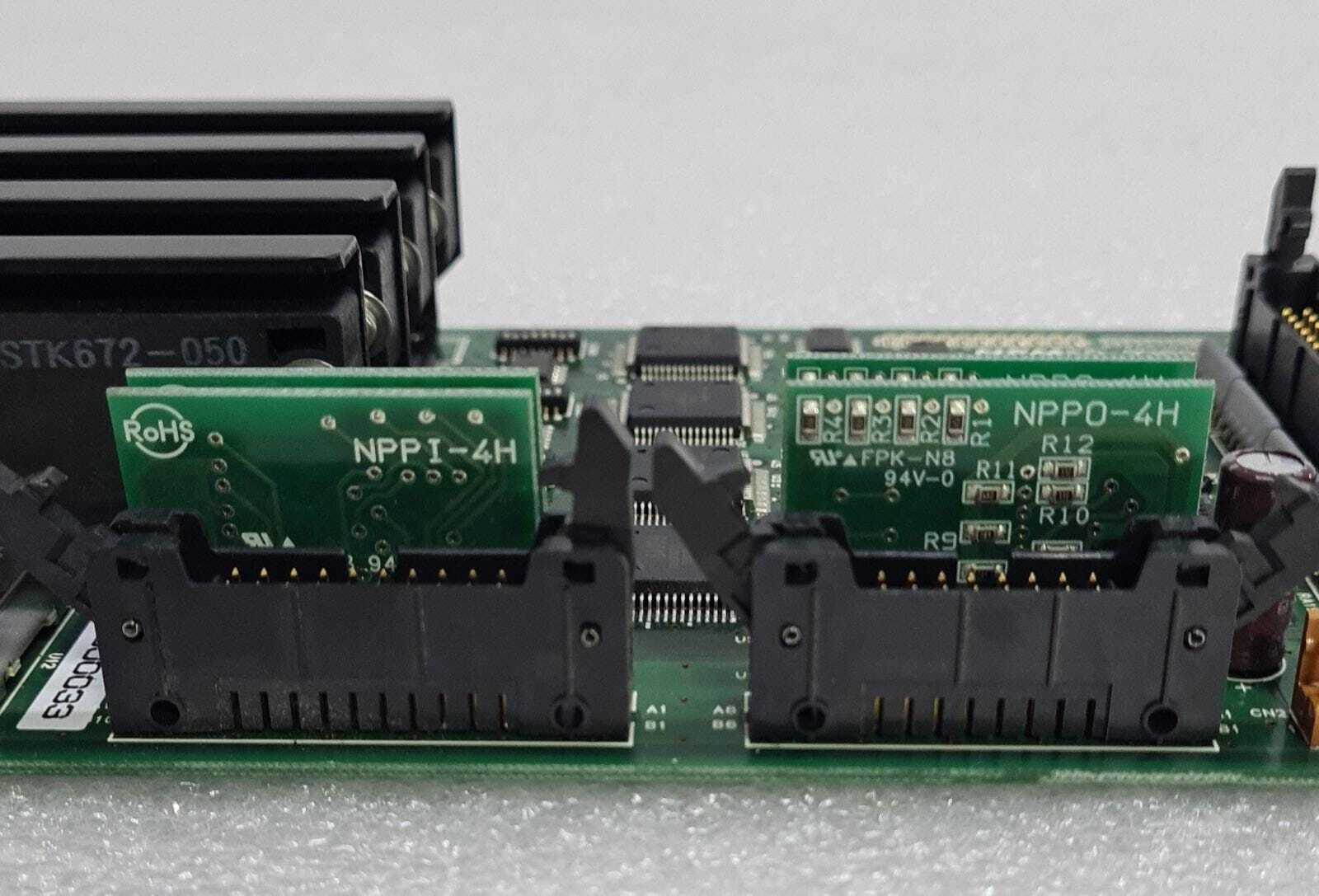 NPM ED-9380A-RH T-BCD4020FUTA4IO I/O Card W/ 2* ED-9453 & 2* 9454