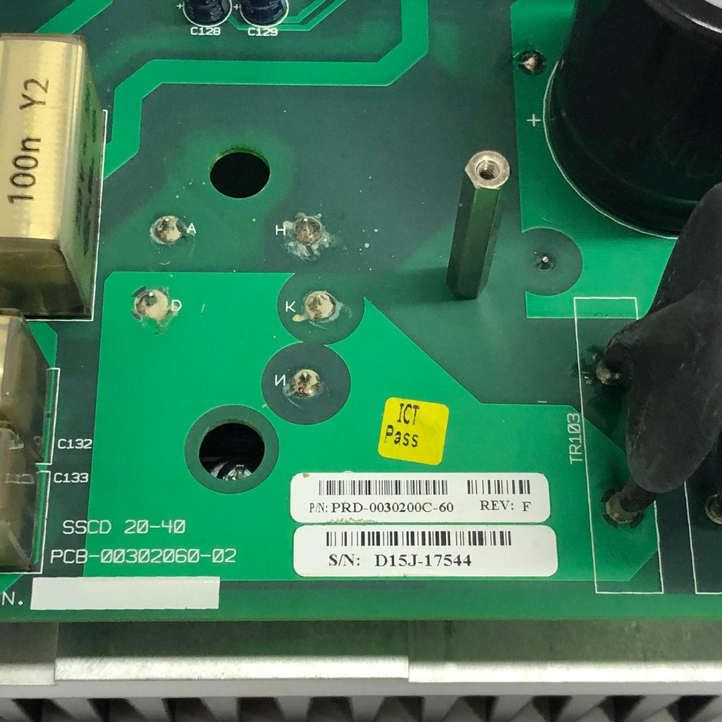 KOLLMORGEN SSCD 20-40 PRD-0030200C-60 F Servo Drive Power Board Replacement