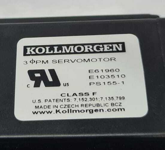 Kollmorgen 3 PM SERVOMOTOR AKM13C-ANSNS-02 Servo Motor 8000 rpm
