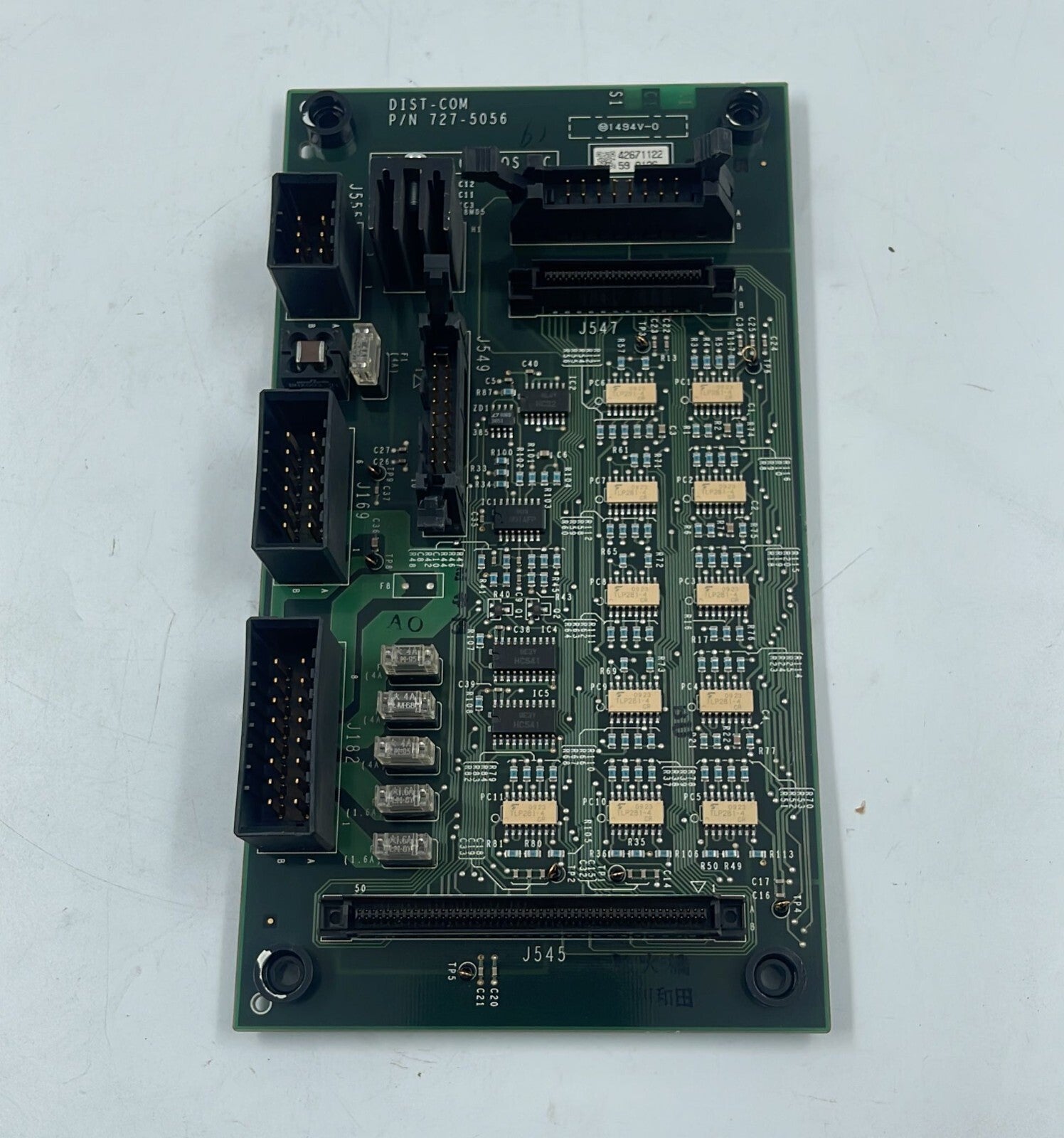HITCHI Roche DIST-COM 727-5056 Control Board