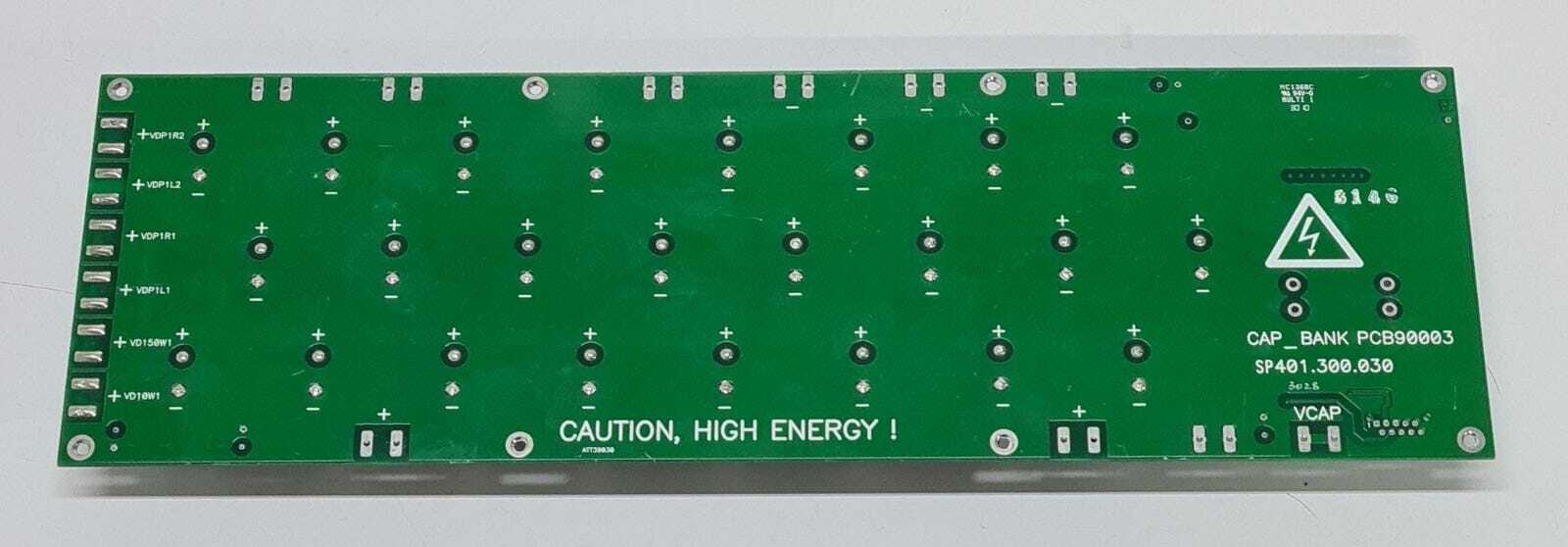 CAP_BANK PCB90003 SP401.300.030 W/ 24* Jamicon Capacitor 63v 2200 mf