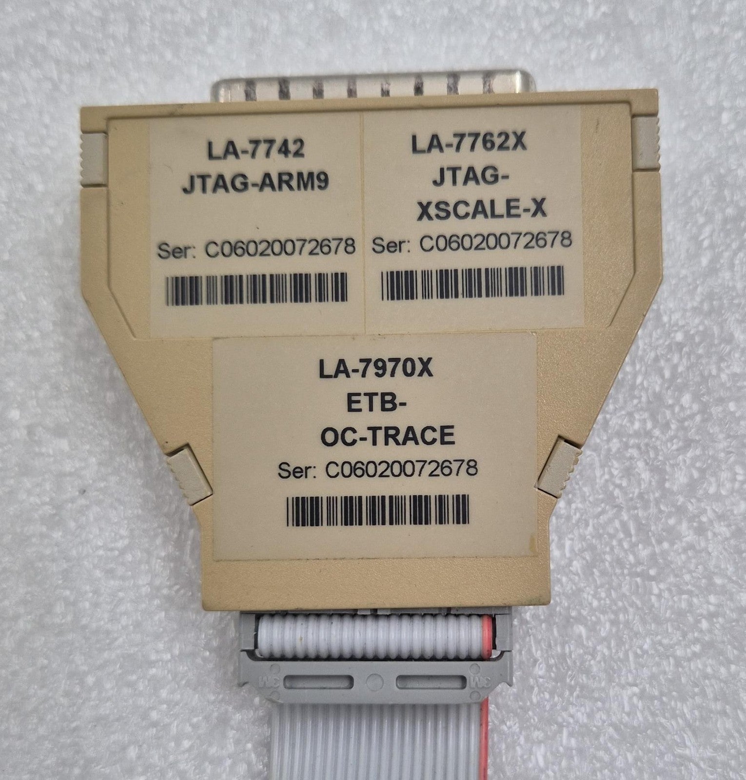 LAUTERBACH DEBUG CABLE LA-7742 JTAG-ARM9 LA-7762X JTAG-XSCALE-X LA-7970X