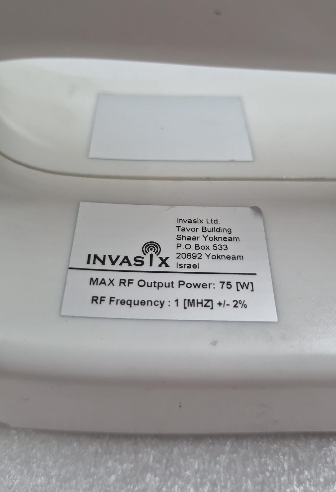 INMODE INVASIX BodyFX/MiniFX Handpiece Applicator **AS IS**