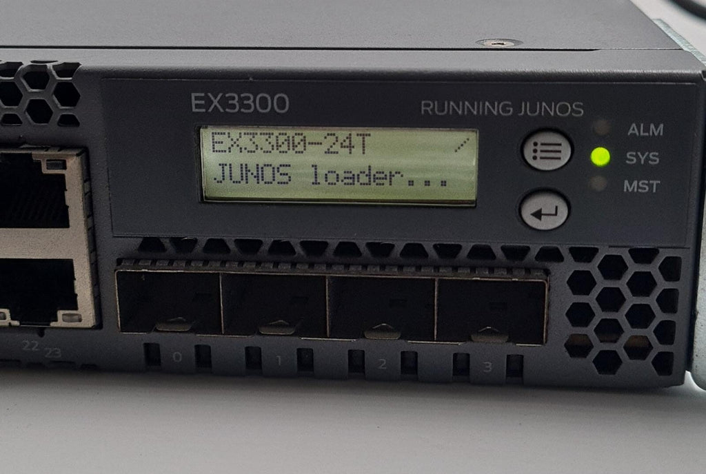 Juniper Networks EX3300 Series Ethernet Switch EX3300-24T 24-Port Gigabit BASE-T