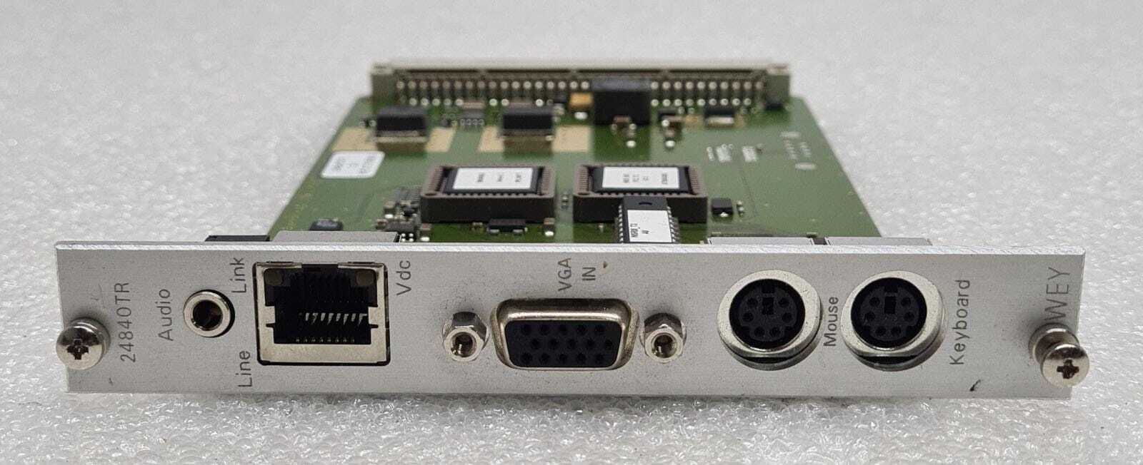 WEY Elektronik TEC 24840TR G1 WSR-III-TX G Video Transmitter Board