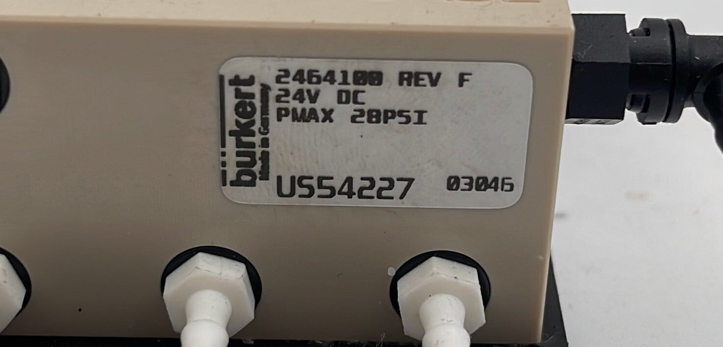 [LOT OF 5] Burkert Solenoid Valve US54227 24V DC