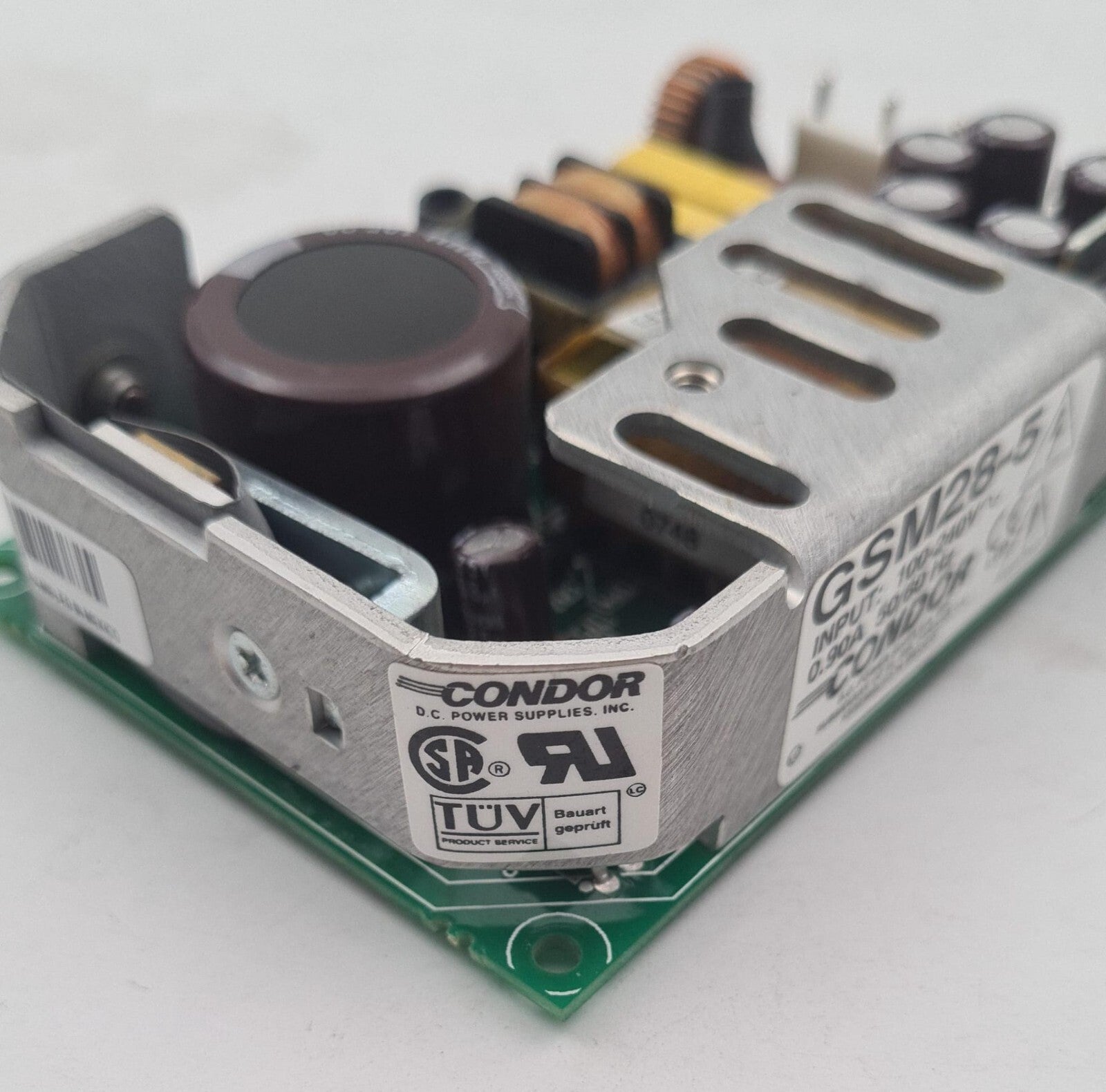 CONDOR DC POWER SUPPLY GSM28-5 PCB Assy 100-240V