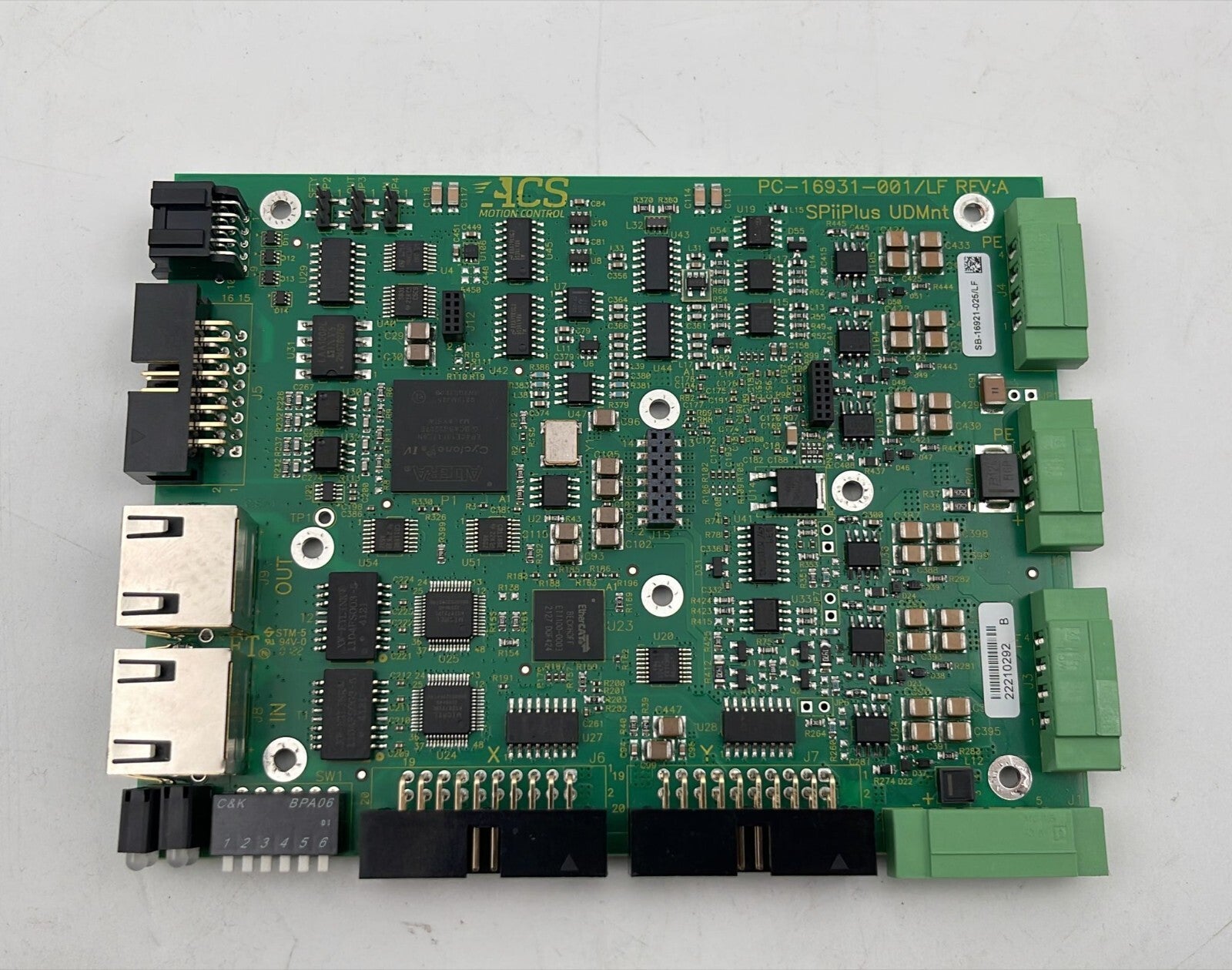 ACS PCB Motion Control PC-16931-001/LF SPiiPlus UDMnt SB-16921-025/LF