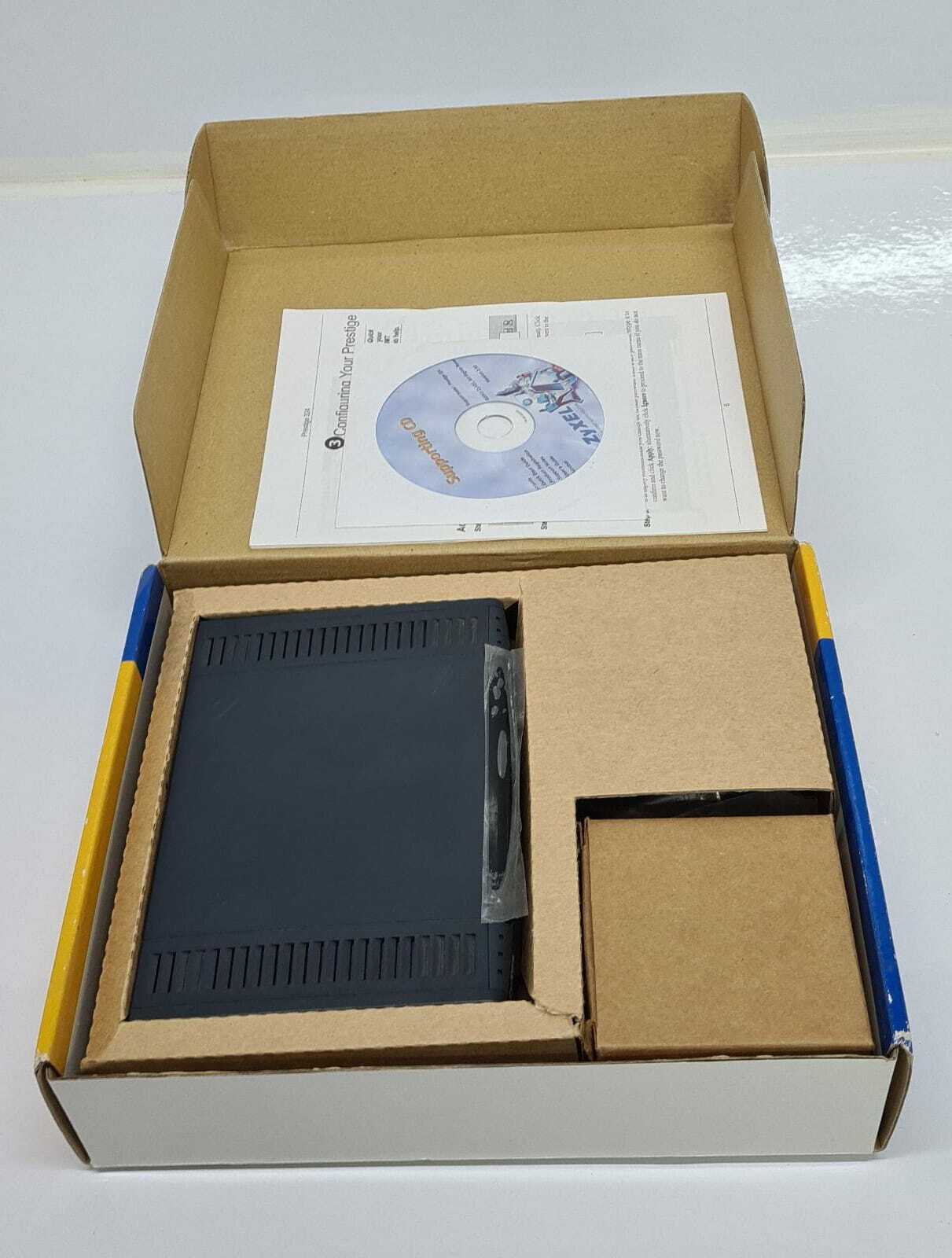 ZyXEL Prestige 324 4 Port 10 100 Wired Router Sn S3z2138749