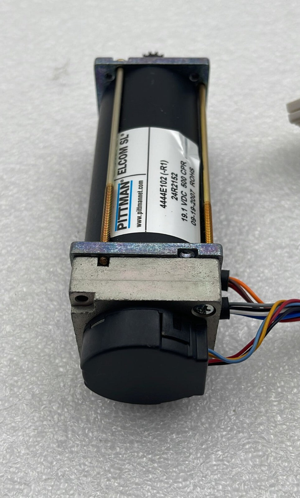 Pittman Elcom SL 4444E102 Motor 24R2152 19.1 VDC 500 CPR