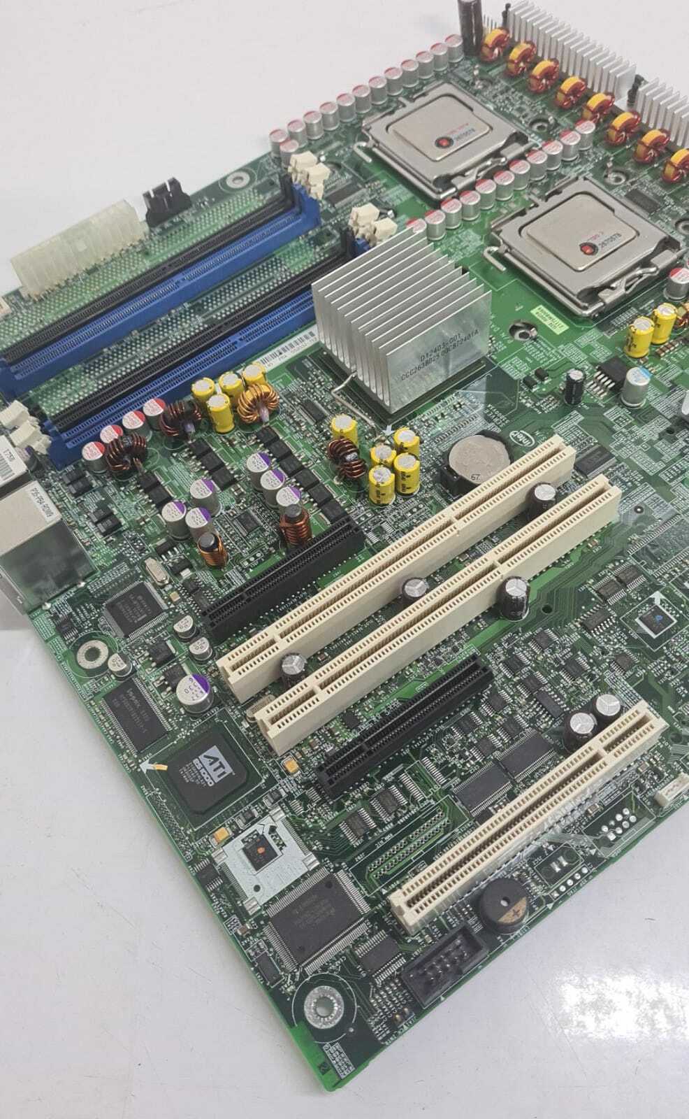 INTEL Server Board S5000VSA DA0T75MB6G4 LGA771 D52032-712 W/ 2* intel 2667DP