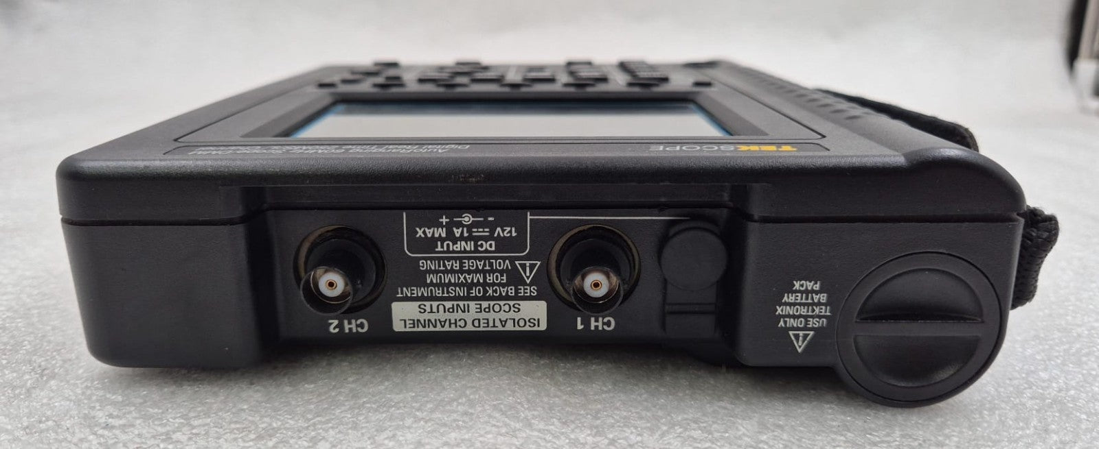 Tektronix TEKSCOPE Auto Ranging 60MHZ Scope/DMM Digital Real Time 250MS/s *AS-IS