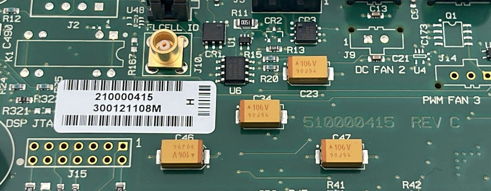 Waters Alliance Board 510000415 REV C Motherboard 210000415 PCB