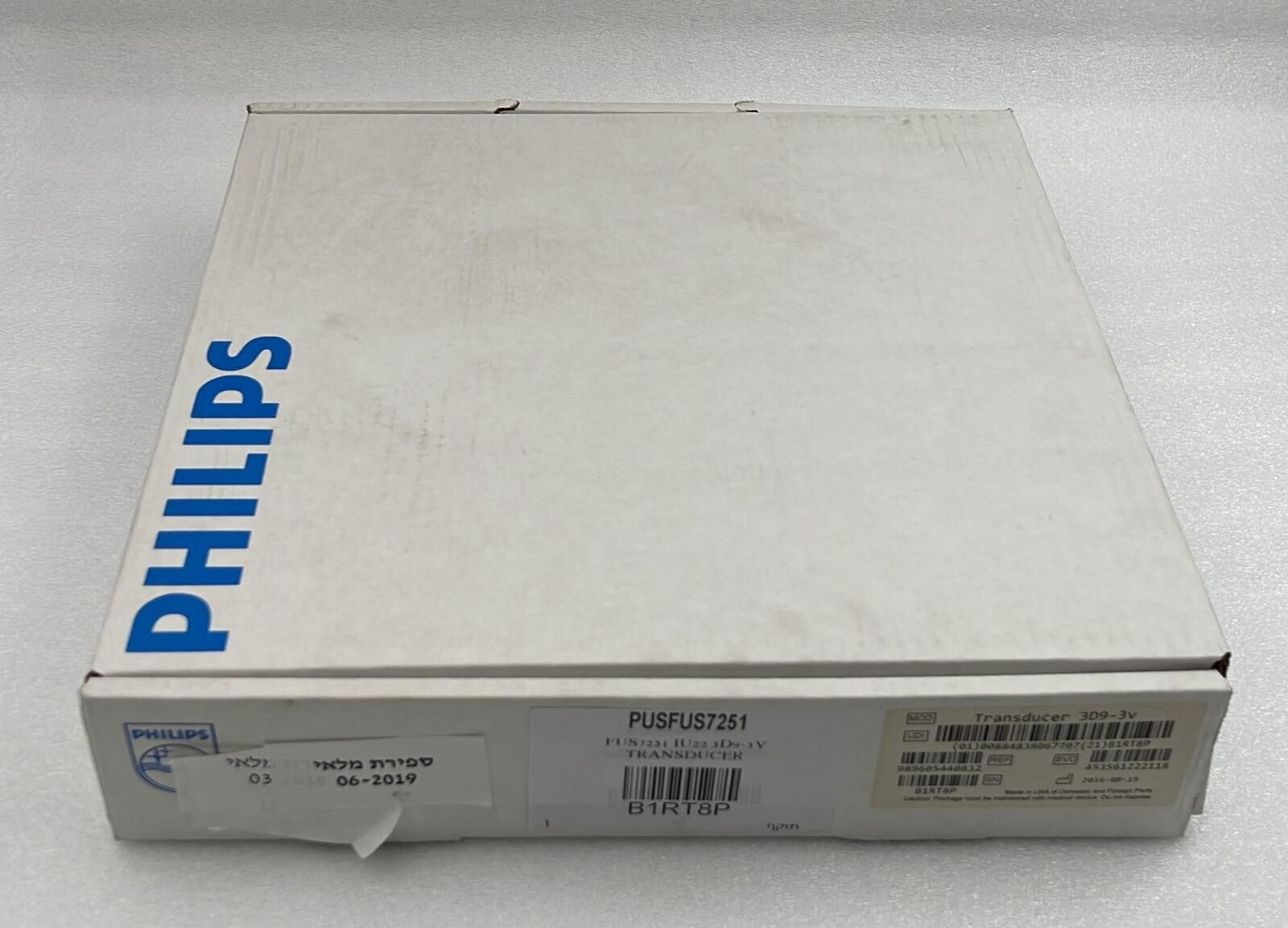 Philips 3D9-3V ULTRASOUND Transducer Probe 989605440832