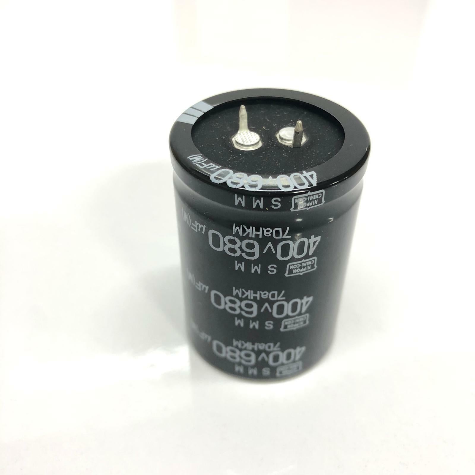[Lot of 10] Nippon Chemi-Con SMM 7DaHKM Capacitor 400V 680UF  85°c