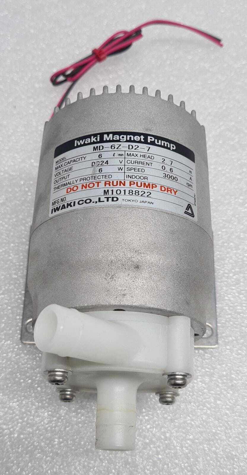 Iwaki Magnet Pump MD-6Z-D2-7 6 l/m 24V 6W 3000 rpm