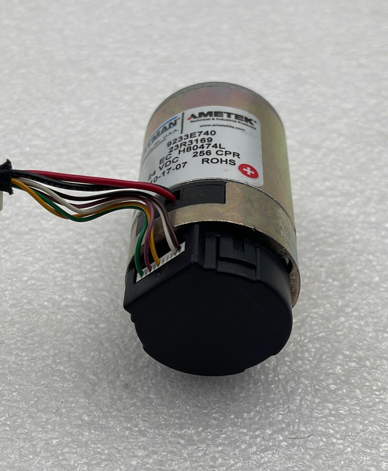 [LOT OF 2] Pittman Ametek 9233E740 Motor 23R3169 EC H80474L 24VDC 256 CPR