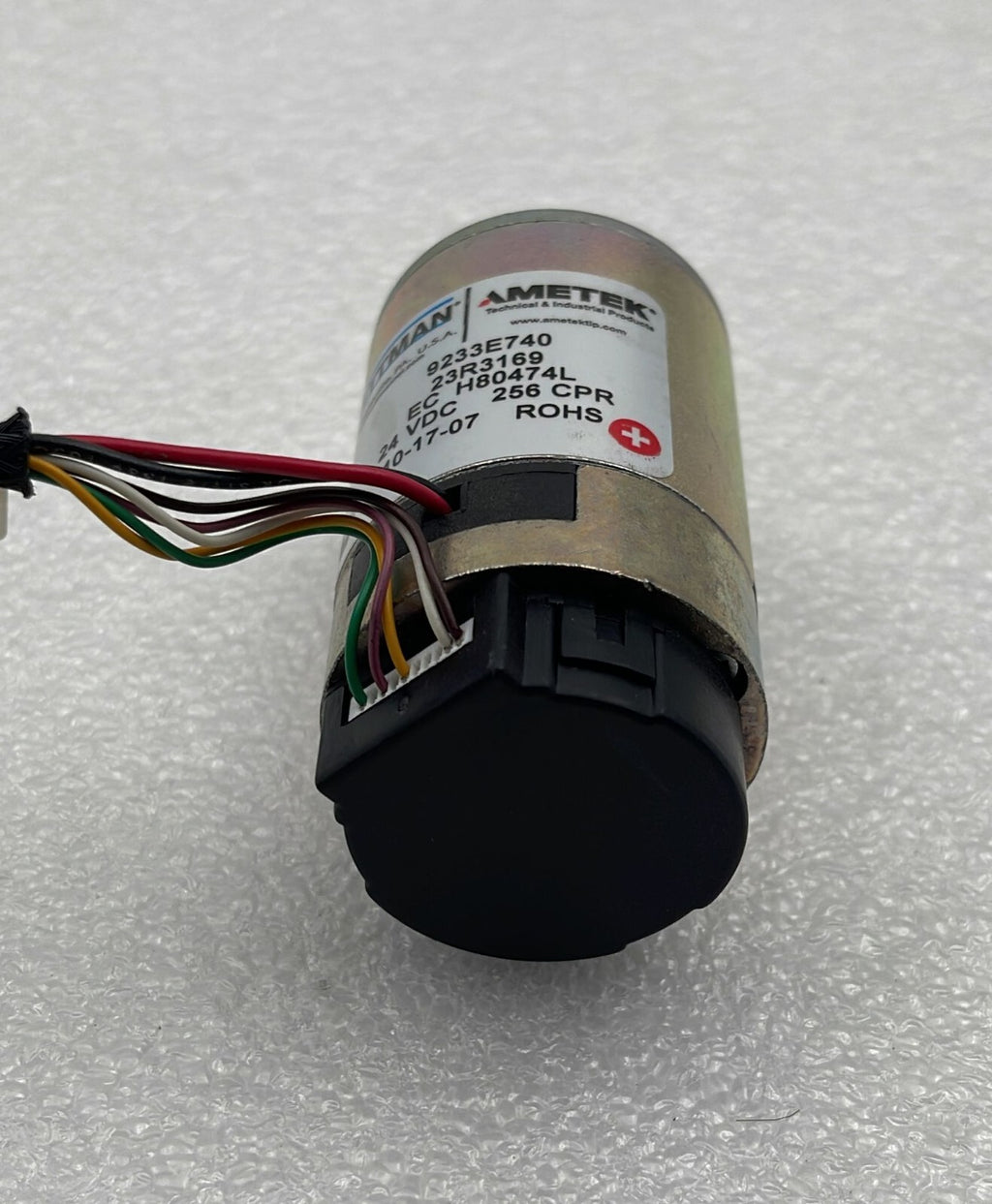 [LOT OF 2] Pittman Ametek 9233E740 Motor 23R3169 EC H80474L 24VDC 256 CPR