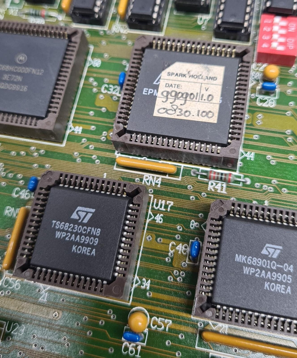 SPARK HOLLAND 0830.601-04 Main Board 9920 PN 2554.191/3