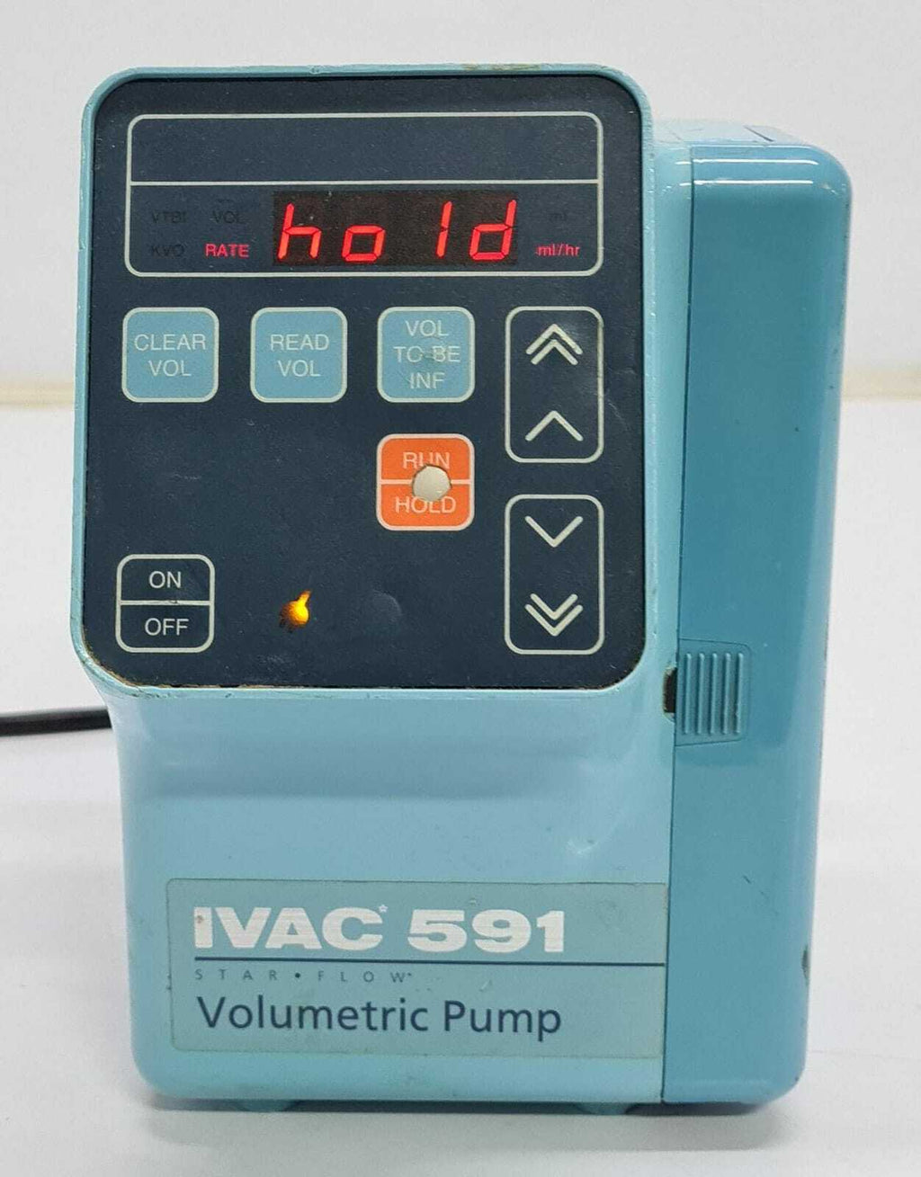 IVAC 591 Star Flow Volumetric Pump Infusion Fluid surgery