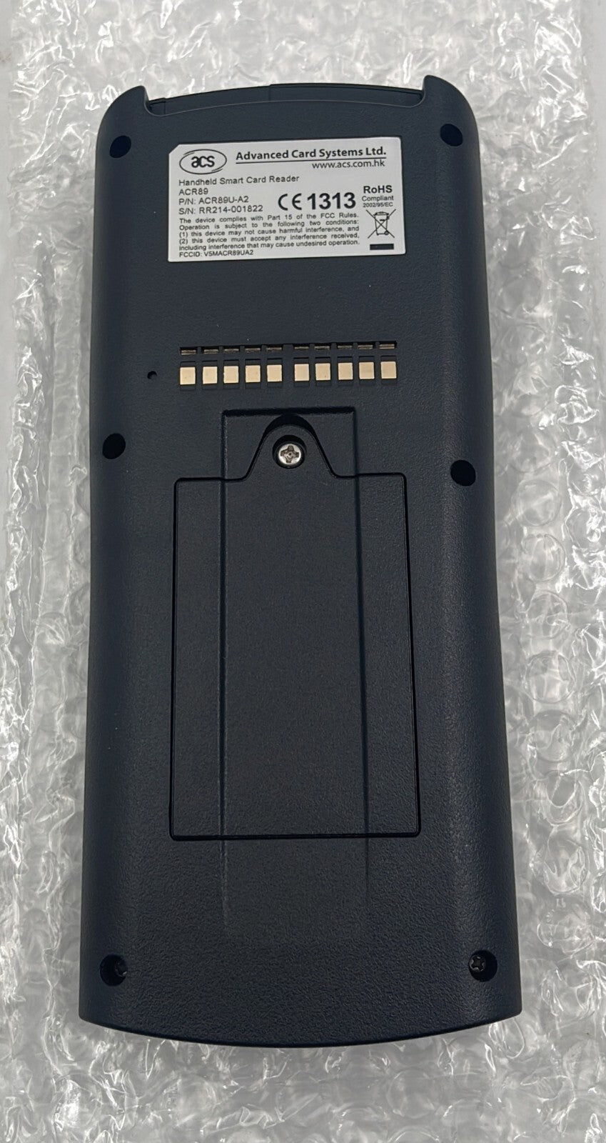 ACS Advanced Card System ACR89 ACR89U-A2 Handheld Smart Card Reader