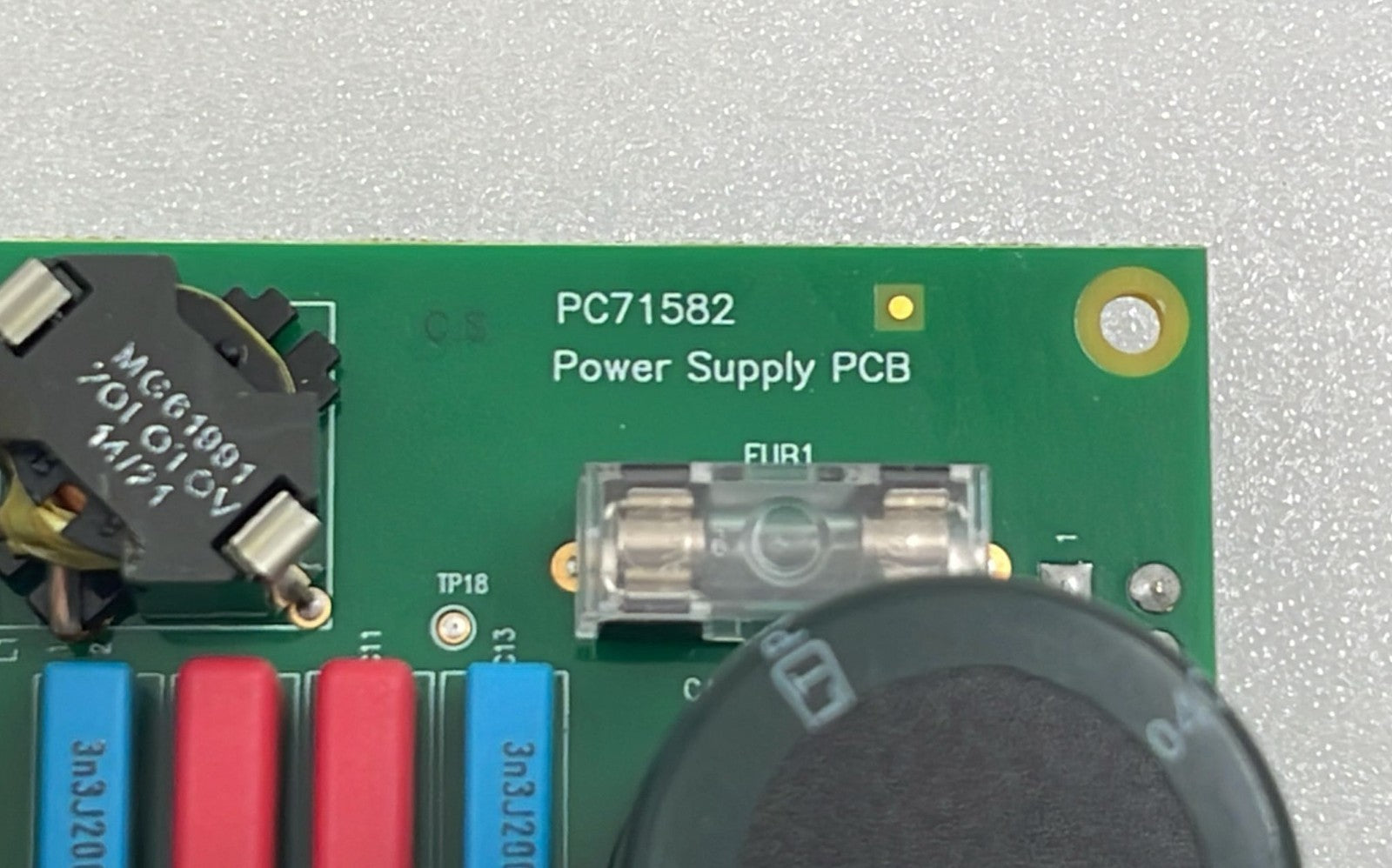 Syneron Candela power supply board connector detail