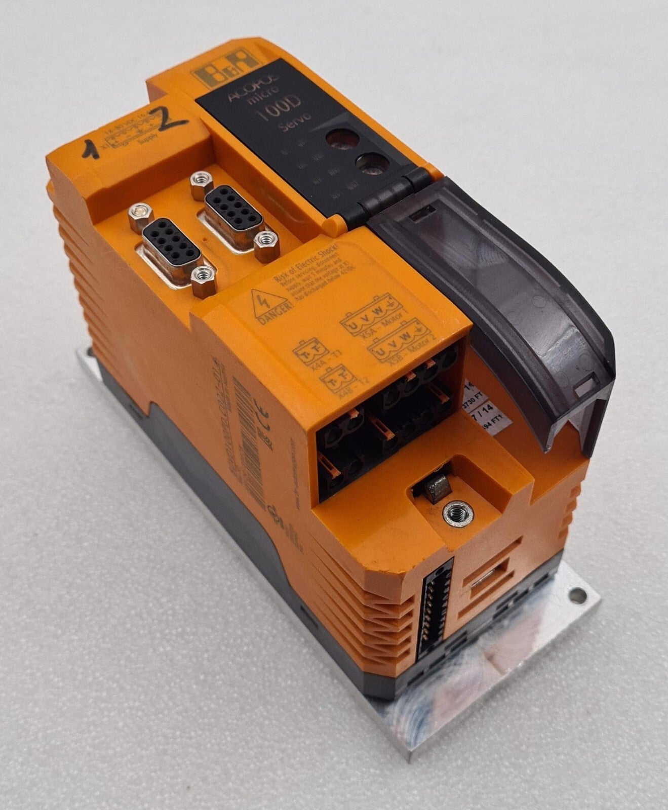 B&R Automation ACOPOS Micro 100D Servo Drive 80VD100PD.C022-01 Rev. F0