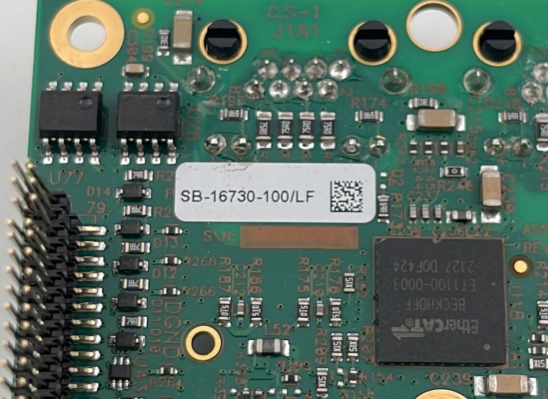 ACS Motion Control SB-16730-100/LF Ethernet Board