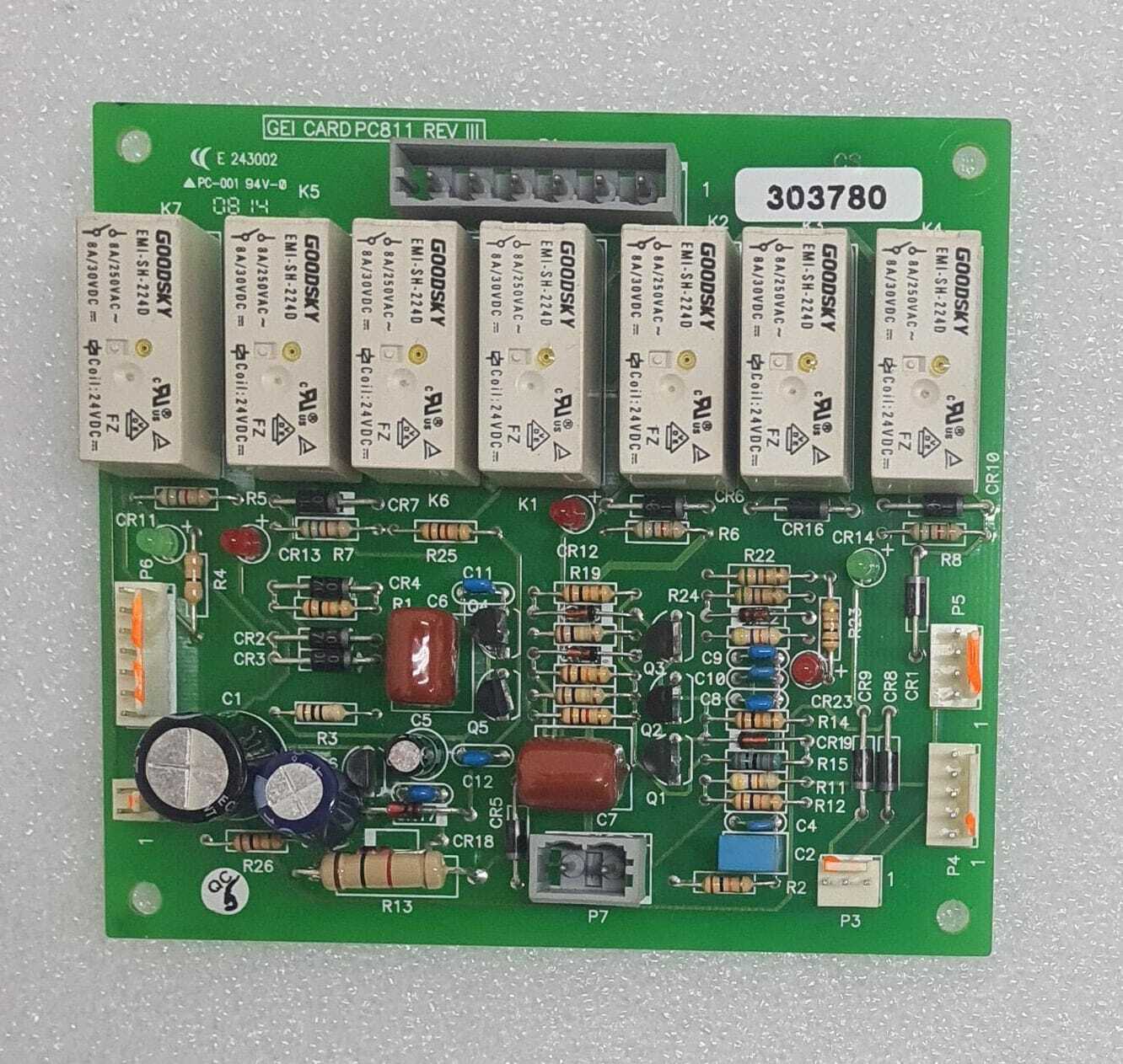 GEI CARD PC811 REV III PCB Board E 243002