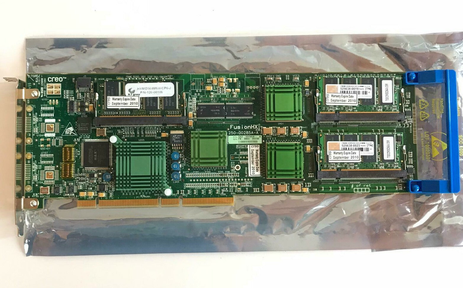 CREO / FusionHX 250-00285A-A Fusion Board Konica Minolta Pci Card 503 00285A A