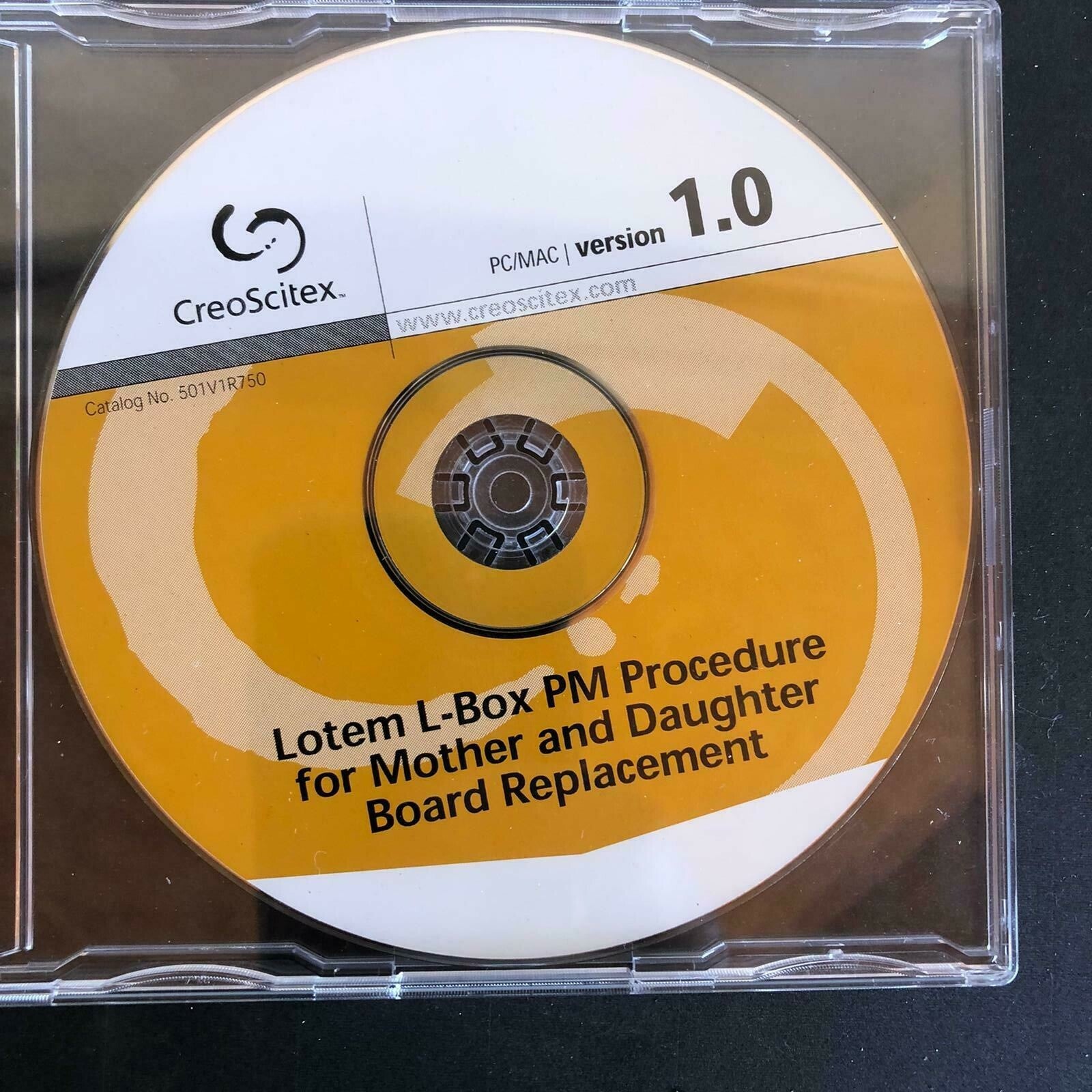 Lotem L-box PM Procedure for Mother and Daughter Board Rep CreoScitex PrePress