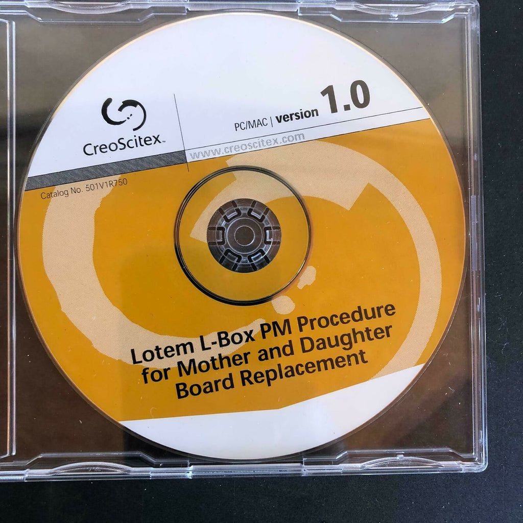 Lotem L-box PM Procedure for Mother and Daughter Board Rep CreoScitex PrePress