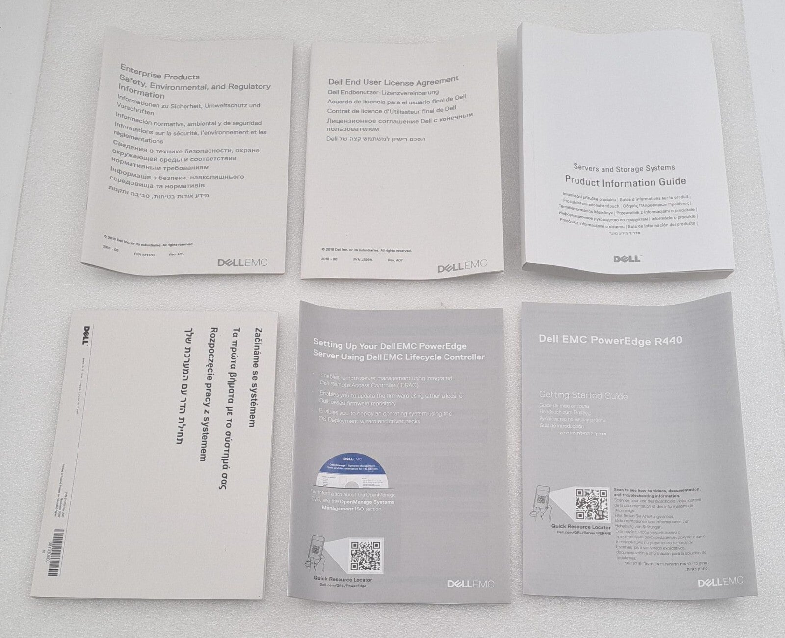Dell EMC server documentation manuals