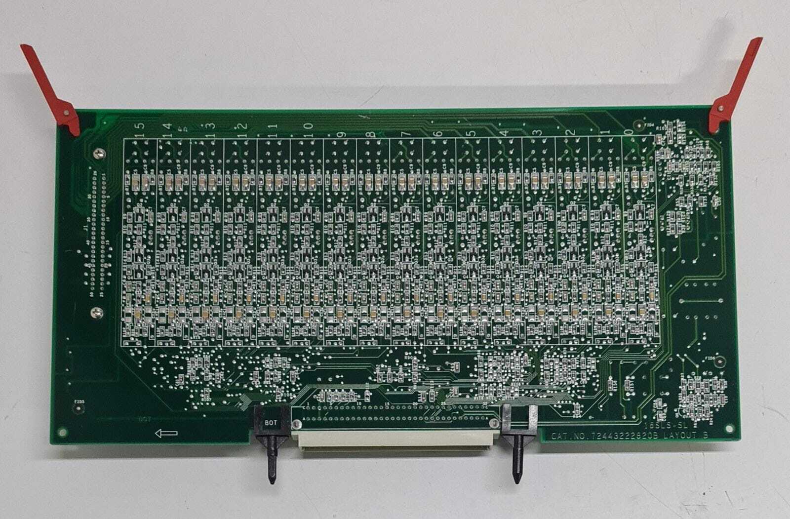 Tadiran 16SLS SL Card CAT. No. 72449250100 PCB 72443222820B LAYOUT