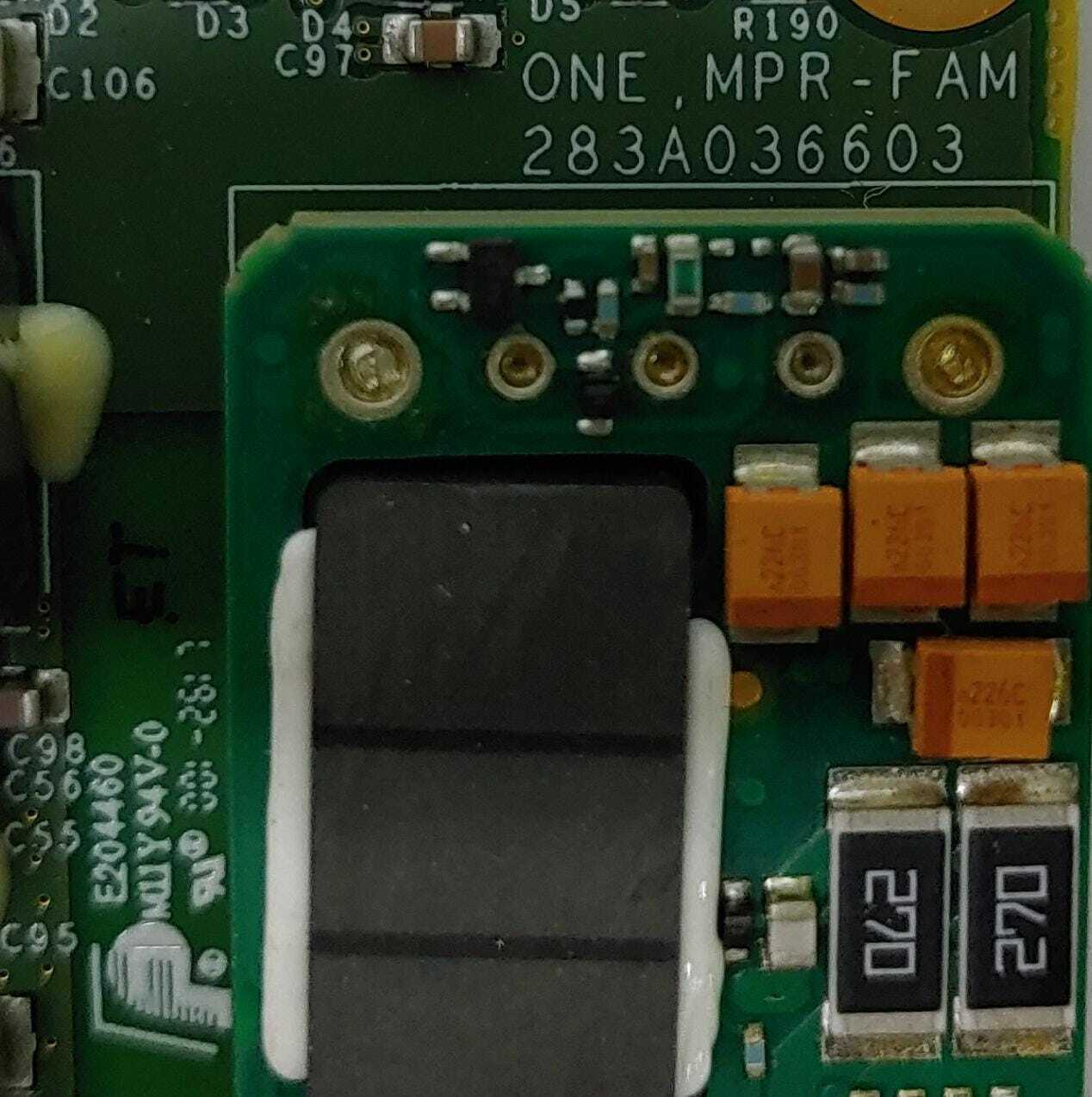 Murata UWE-12/6-Q48N-C on PCB ONE.MPR-FAM 283A036603